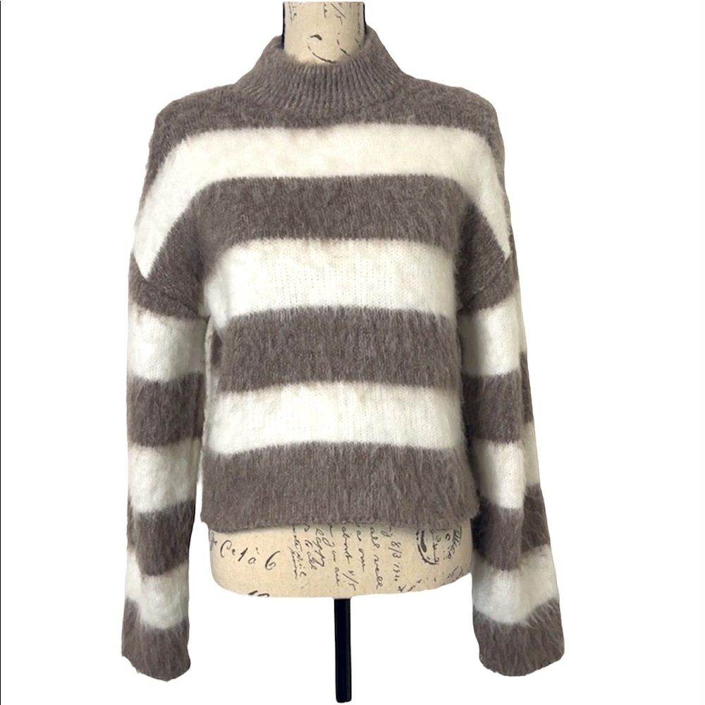 NEW Express fuzzy turtleneck sweater
